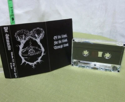 PUT SATANACHIA death Abode of Nine-Fold Order cassette tape 2004 dark ambient - Image 1 of 2