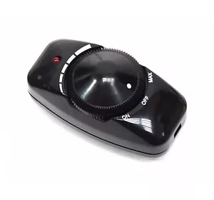 10pz Dimmer Lampada Illuminazione Riscaldatore DC-309 AC220V 250W On-Off + Scala Nero senza filo - Foto 1 di 6