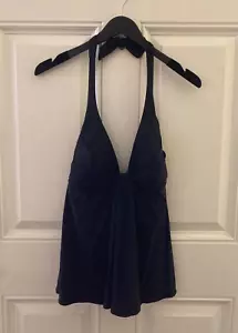 Gottex schwarzer zweiteiliger Badeanzug/Größe 10 Top/Größe 12 hochgeschnittener Slip/NEU/NIE GETRAGEN - Bild 1 von 4