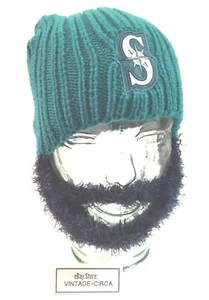 SOMBRERO DE BARBA 2016 gorro verde barba azul barba marineros de Seattle gorra tejida 4/29/16 SGA - Imagen 1 de 12