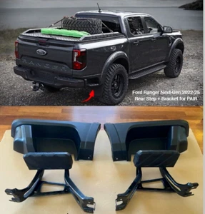 Ford Ranger Next-Gen 2022-25 Rear Step + Bracket for PAIR - Imagen 1 de 21