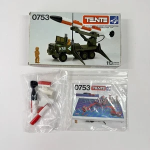 TENTE 0753 Building Blocks Missing Pieces - Box, Missile, Manuals - Nice Box! - Picture 1 of 10