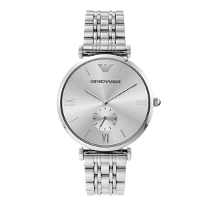 ARMANI Emporio Armani Classic AR1819 Silver Men's Watch New in Box - Picture 1 of 5