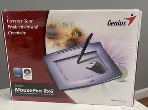 Tableta gráfica Genius MousePen de 8x6 pulgadas con mouse de rueda inalámbrica Windows 7 Mac - Imagen 1 de 9