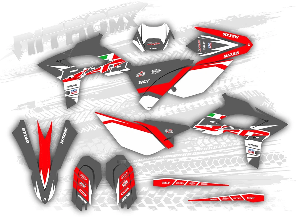 Kit de gráficos para POLISPORT RESTYLE Beta RR 2013 2014 2015 2016 2017 (no OEM) Foto 1 de 1