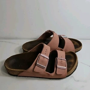 Birkenstock Arizona Youth Girls Leather Slide on Sandal 32(1-1.5) - Picture 1 of 7