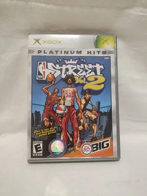 NBA Street Vol. Volume 2 2003 Microsoft Original XBOX CIB Complete Platinum Hits - Image 1 of 4