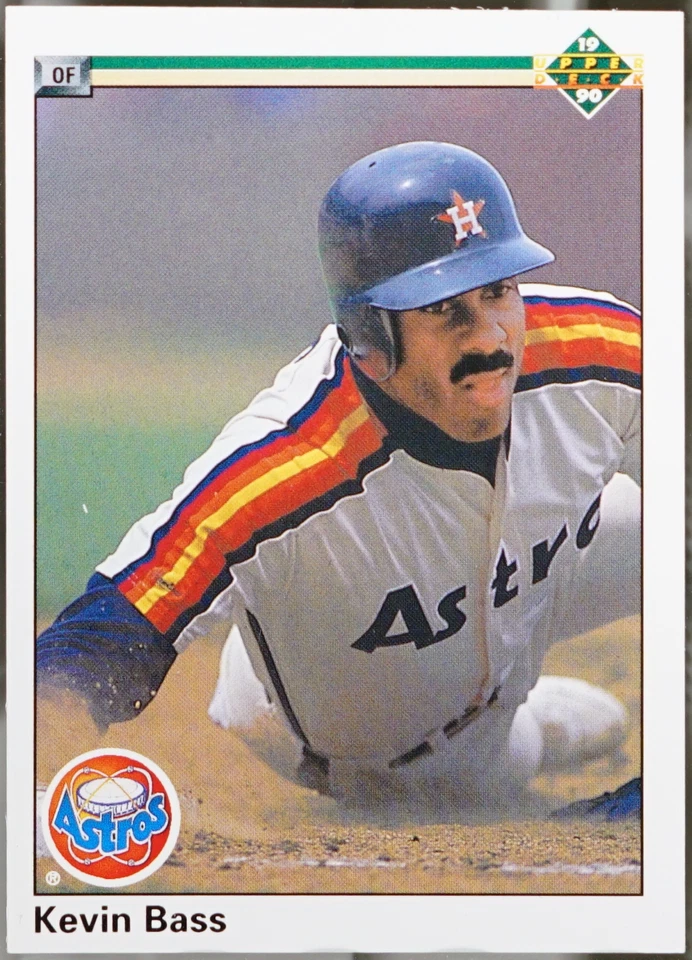 1990 Upper Deck Baseball Kevin Bass #302 EX - Image 1 of 1