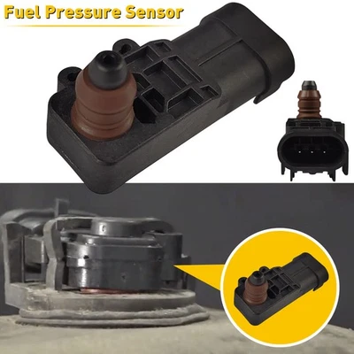 Rail Pressure Sensor for Fuel Chevrolet 2009-13 Express1500 2500 3500 Base LS LT - Image 1 of 4