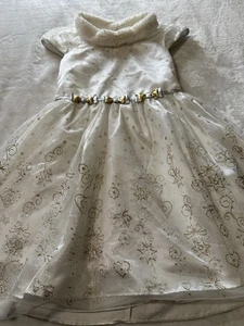 New Jona Michelle Girl’s Size 7 Small S Fall Holiday Sparkly Girls Dress Outfit - Picture 1 of 3