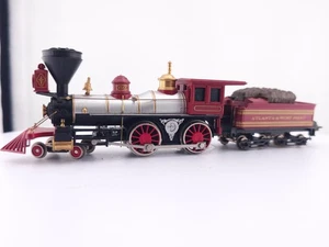 *READ HO Scale Bachmann Atlanta & West Point 4-4-0 Steam Locomotive & Tender - Picture 1 of 14