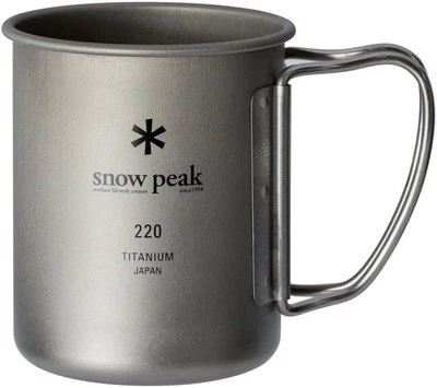 New snow peak Snow peak Titanium Single Mug from Japan - Image 1 of 4