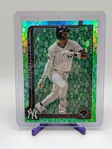 Jazz Chisholm 2025 Topps Series 1 Easter Green Foil - Picture 1 of 2