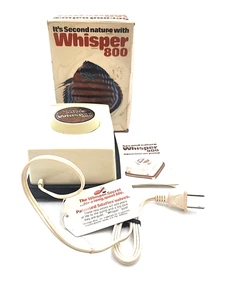 Second Nature Whisper 800 Adjustable Dual Aquarium Air Pump 1976 Works! Japan - Picture 1 of 17