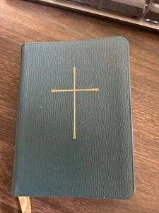 THE BOOK OF COMMON PRAYER Teal Leather 2007 OXFORD - Picture 1 of 6