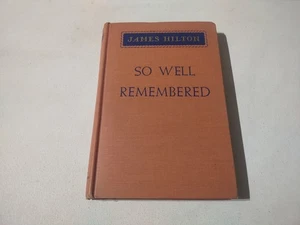 1945 SO GUT ERINNERTE ERKLÄRTE ERSTAUSGABE HC BUCH VON JAMES HILTON - Bild 1 von 11