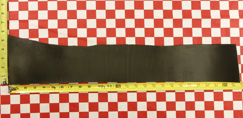 AUTHENTIC HORWEEN CAVALIER GREEN PASTURES LEATHER 5oz 25"x5" NAT. QLTY - Image 1 of 1