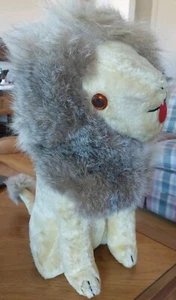 Rey León 1955 Paja Relleno 18" Juguete Piel Real Melena Mohair Cuerpo Super Estado - Imagen 1 de 24