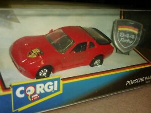 CORGI MODEL CAR 94150 RED PORSCHE 944 TURBO WITH BADGE IN DISPLAY BOX
