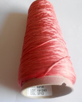 DMC  Six Stranded 50g/212m HALF Cone Colour Pink Number 3712 - Image 1 of 2