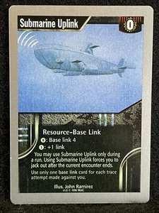 Netrunner 1996 WOTC Uncommon Resource - Submarine Uplink (FREE SHIPPING)  - Picture 1 of 1