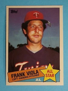 Topps Tiffany Frank 1985 viola gemelos de Minnesota #710 - Imagen 1 de 2