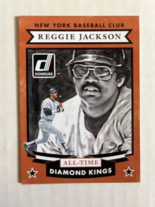 2015 Donruss All-Time Diamond Kings #14 Reggie Jackson