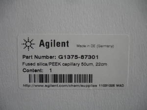 Agilent G1375-87302 Fused silica PEEK capillary 50 um 20 cm #14024 - Picture 1 of 2
