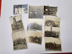 Group of WW2 Japanese Army photos possibly from the earlier Manchuria war - Picture 1 of 4