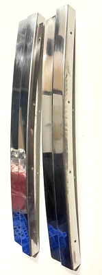 FORD TAUNUS 1971-73 RH + LH B-СТОЙКА ХРОМ 2-D СЕДАН #1575779/80 НОВЫЙ ИЗ СТАРЫХ ЗАПАСОВ! - Изображение 1 из 4