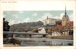 Greetings From Gera Postcard AK - Picture 1 of 2