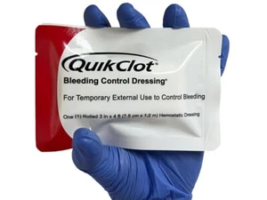 Gasa laminada para coagulación avanzada QuikClot - 3 x 48 pulgadas - Imagen 1 de 2