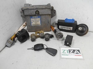 Keys ECU Kit Renault Kangoo I 1.9 47kw 64cv F8QK6 1999 7700104956 - Picture 1 of 6