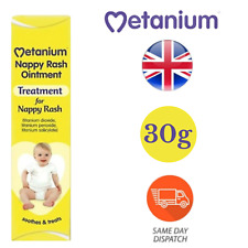 Metanium Nappy Rash Ointment Specifically Formulated to Smooth & Treats - 30g