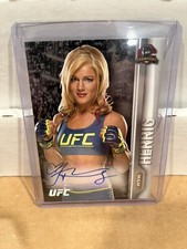 2015 Topps UFC Champions Fighter Auto Felice Herrig #FA-FH Rookie Auto RC