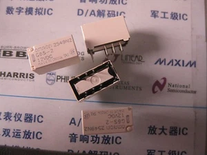 2x G6S-2 12VDC Low Signal Relays - PCB ThruHole NonLatch 2A DPDT 12VDC 200mW - Picture 1 of 1