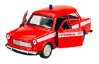 Welly Trabant 601 Fire Brigade 1:34 Die Cast Metal Model New In Box