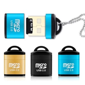 ✅NEU MICRO SD KARTENLESER SPEICHERKARTE ADAPTER USB STICK LESEGERÄT PC TAB Z124 - Bild 1 von 10
