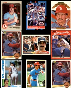 Keith Hernandez Card Lot - 9 Cards - Picture 1 of 2