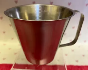 Stainless Streel Measuring Jug. Rostfritt Stal Sweden - Picture 1 of 9