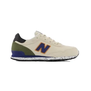 NEW BALANCE GC515AT-W 515 Jr`s (ancho) gamuza topo, cuero y estilo de vida sintético - Imagen 1 de 4