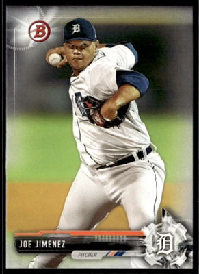 2017 Bowman #BP38 Joe Jimenez Tigers Prospect  - Image 1 of 2