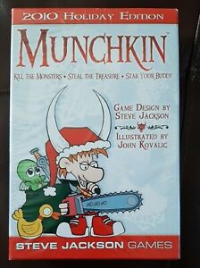 MUNCHKIN 2010 Holiday Edition *Sealed* 1st Edition 1st Printing