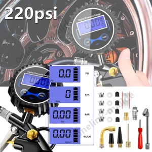 LCD Digital Reifenfüllpistole Luftdruckprüfer Druckluft Reifenfüller Manometer - Bild 1 von 8