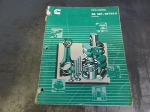 Cummins 6B 6BT 6BTA5.9 Motorteilekatalog Handbuch 3884222-01 1990 - Bild 1 von 9