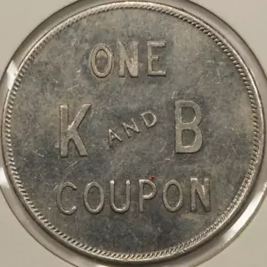 One K and B Coupon Buffalo NY Gus G. Bus Corp Token (#3) - Picture 1 of 2
