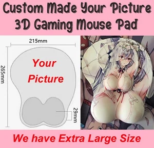 Custom Made Your Picture 3d Mouse Pad Anime 3D Mouse Pad Gaming Mouse Pad - Bild 1 von 7