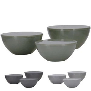 TRAVELLIFE Ensaladera Juego Palma Camping Cuencos Melamina Cerámica Aspecto 6 piezas - Imagen 1 de 14