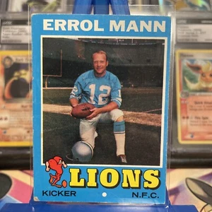Topps 1971 - #247 Errol Mann (RC) - Imagen 1 de 10