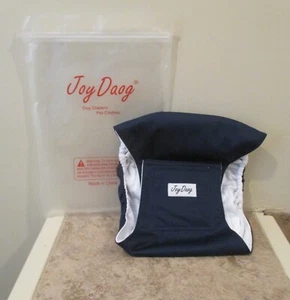 Joy Daog Male Dog Diaper - Navy - Size Large - New - Picture 1 of 2